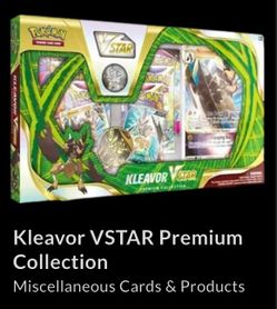 Pokémon Kleavor VSTAR Premium Collection Box