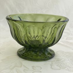 Vintage Light Esmerald Green Table Centerpiece 