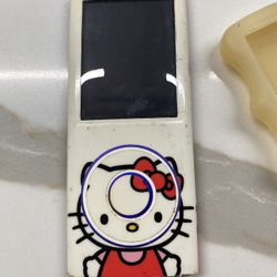 Apple iPod Nano 4th Generation Hello Kitty Wrap 8 GB (MB739LL) W