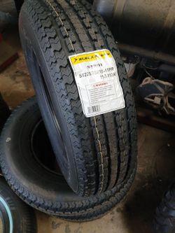 New set of tires 225 75 15 st 10ply
