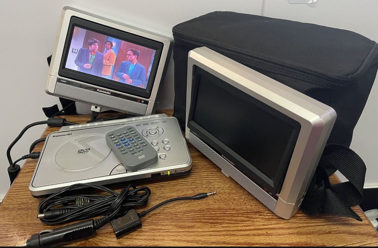 Kawasaki DVD player for car/travel