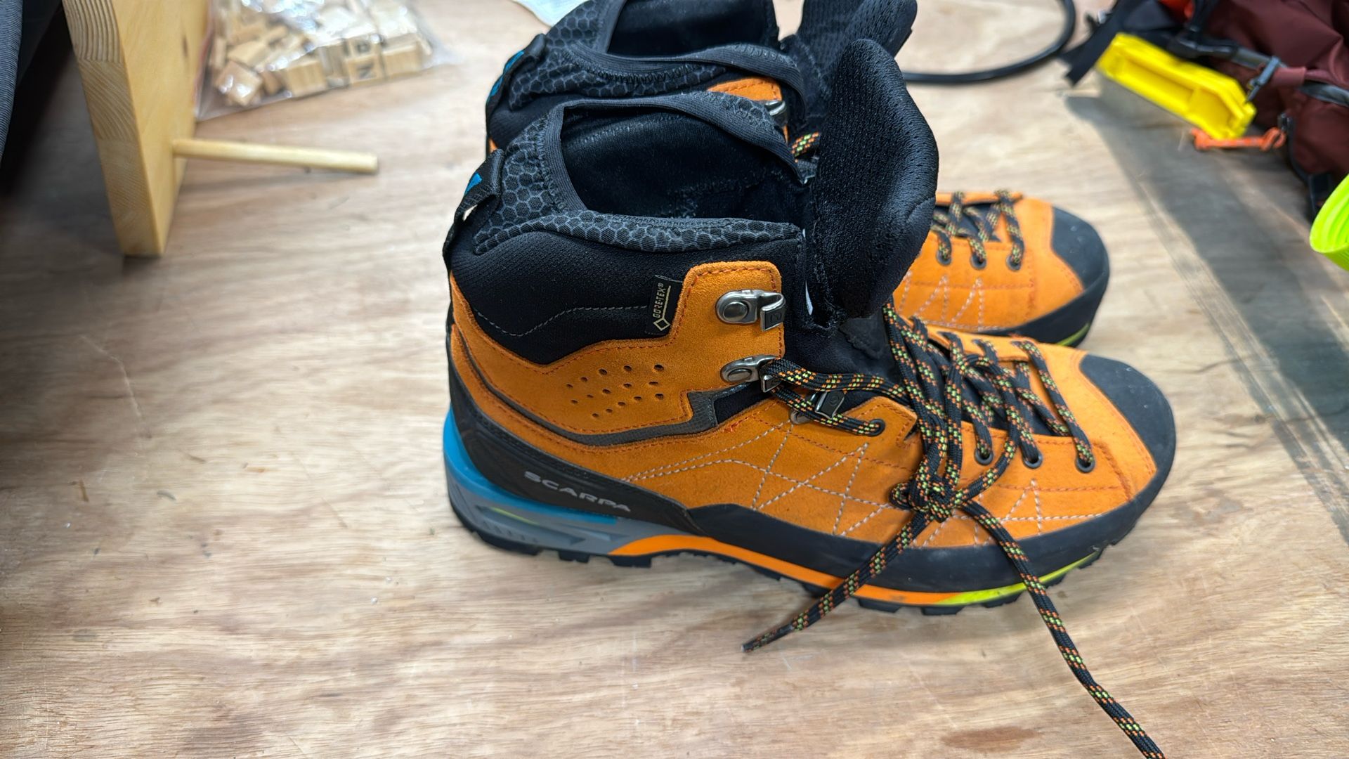 40.5 Scarpa Mountaineering Boots