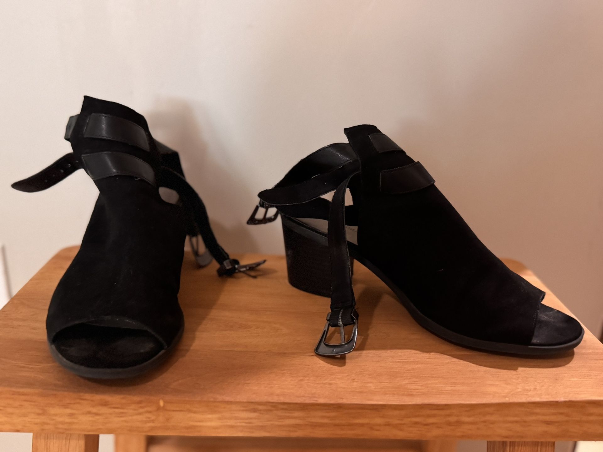 Women’s Black Booties Size 8
