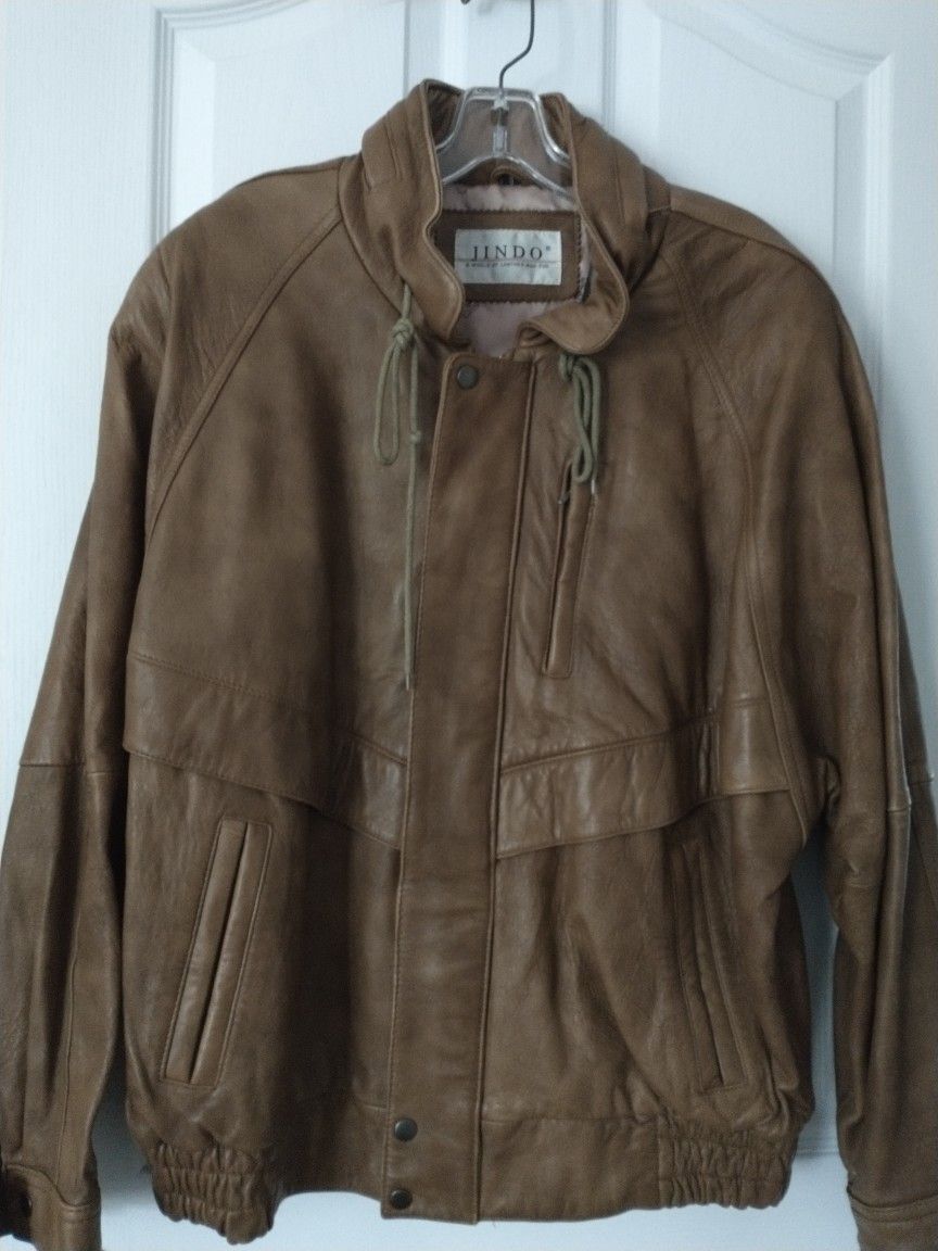 Bomber Leather Jacket
