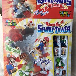 Super Mario Shaky Tower Game