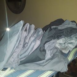 Grey Women's Scrubs Sz Medium