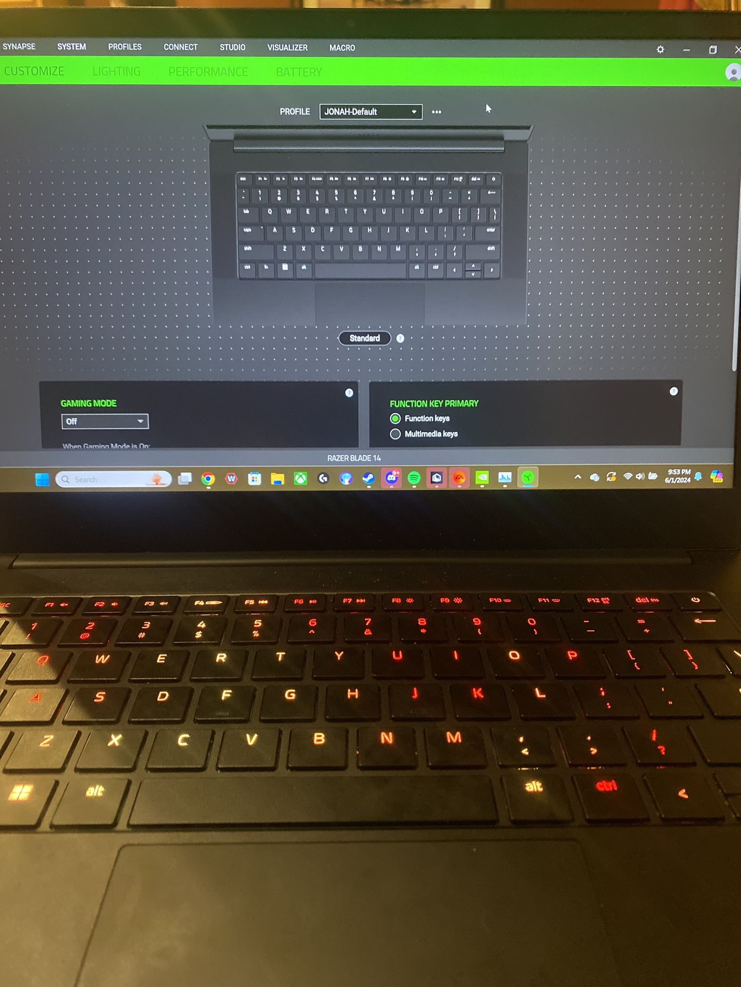 Razer Blade 14 Gaming Laptop works Great