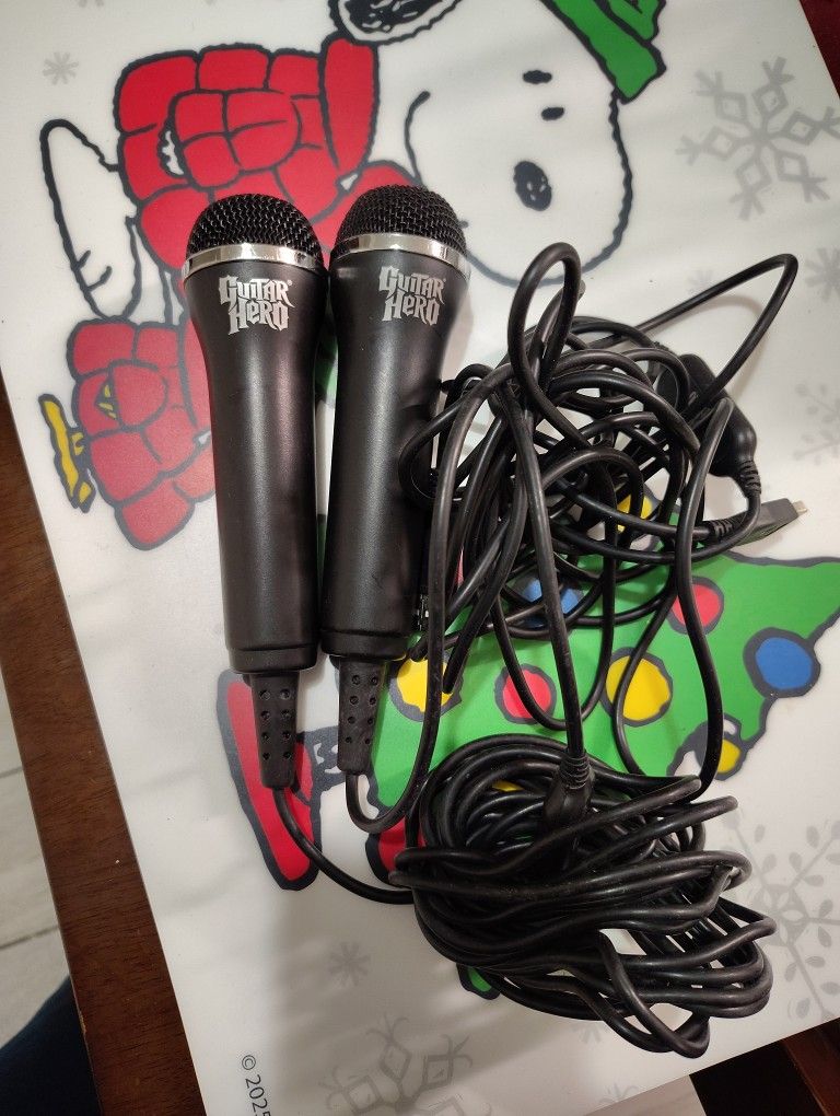 PS2 2 microphones