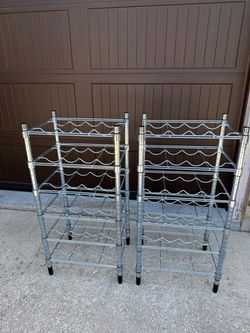 IKEA Omar Wire Wine Rack Set of 2
