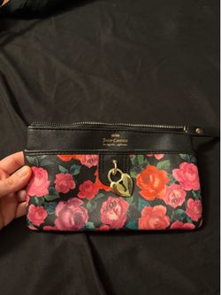 Juicy Couture Floral Wallet Wristlet