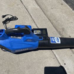 Kobalt 40V Max Cordless Leaf Blower w/ Battery & Charger – Excellent Condition