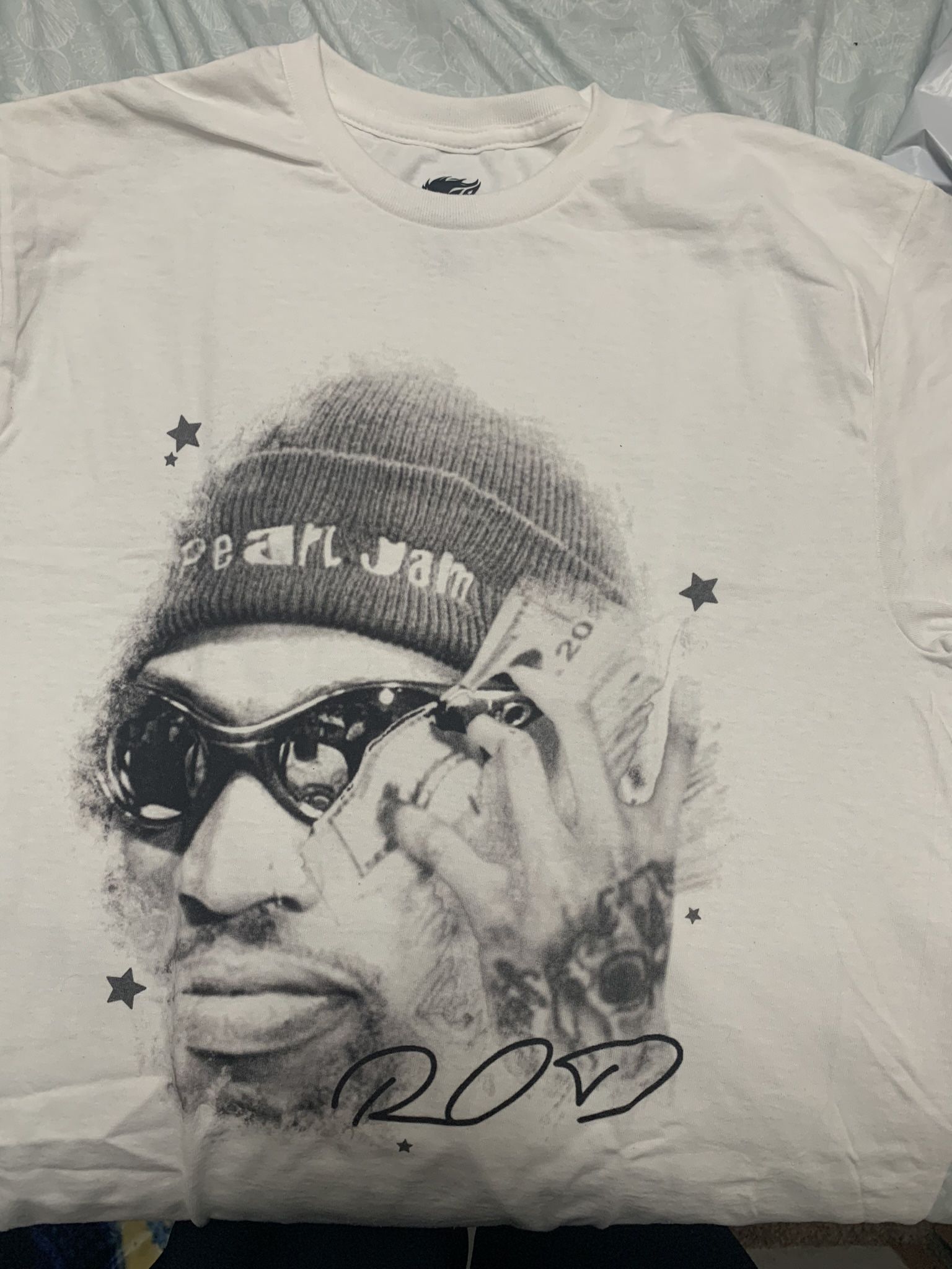 Dennis Rodman money talks tshirt