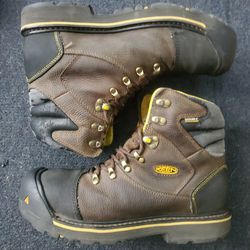 Keen Milwaukee Waterproof Steeltoe Boots Size 10
