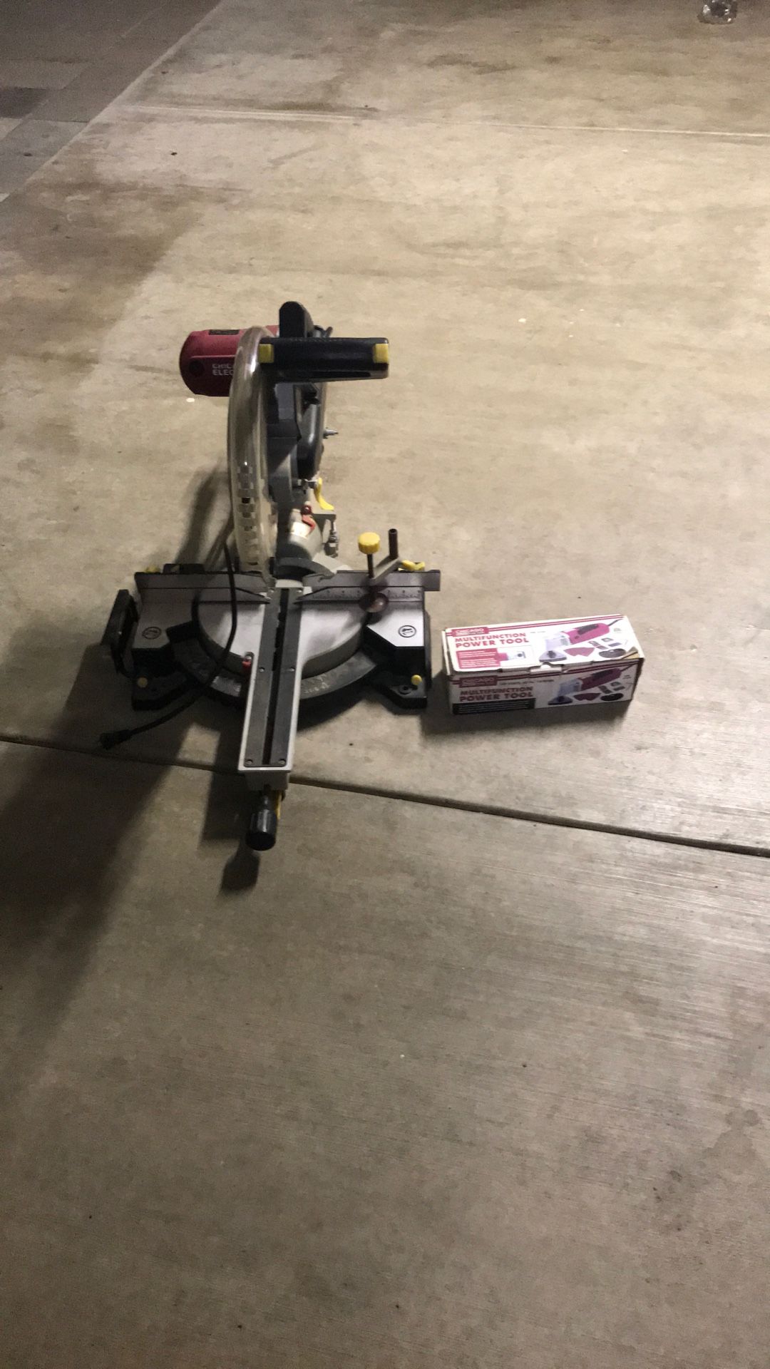 Miter Saw And Chicago Multifunctional Tool