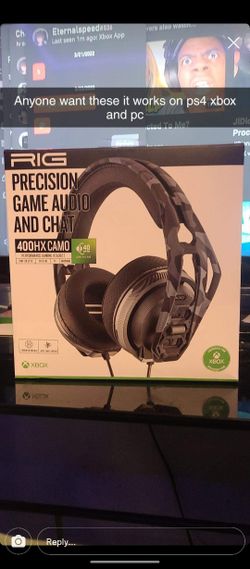 Rig 400hx Camo Gaming Headset