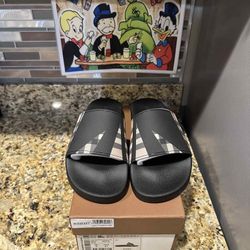 Burberry slides