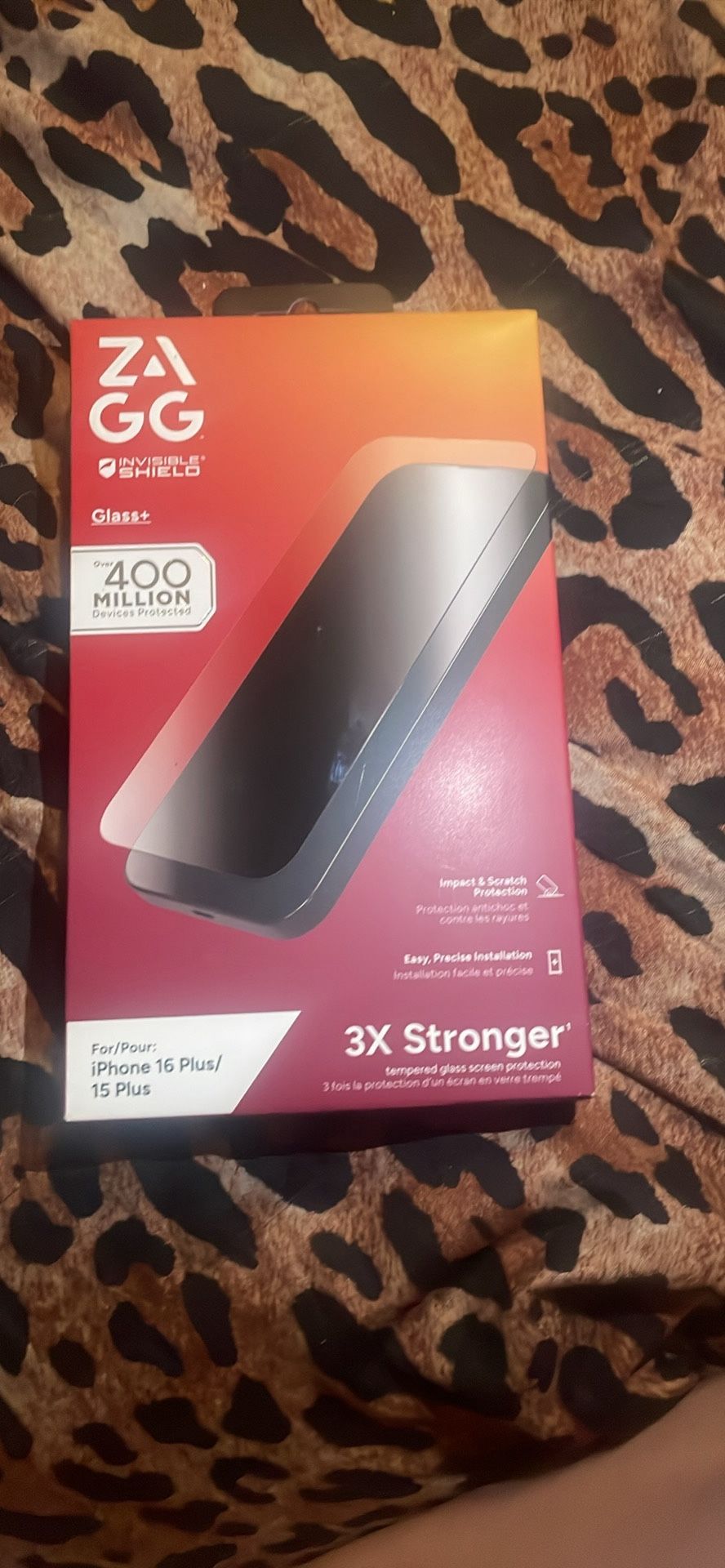 iPhone 16 Plus / 15 Plus Screen Protector 3x stronger