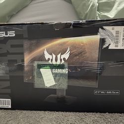 NEW asus tuf VG27A gaming monitor 27”