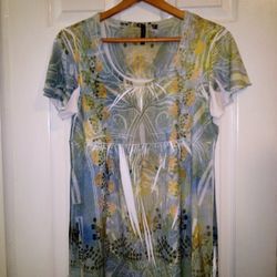 New Directions Silky Feeling Dressy Top Size XL 
