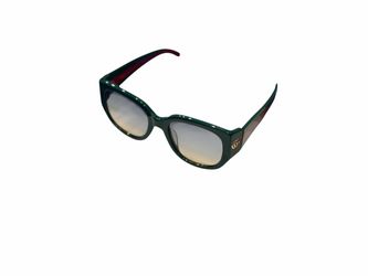 Green Gucci Glasses with Green tint