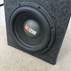 JBL 1200 Watt Subwoofer/box
