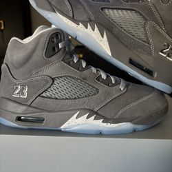 Jordan 5 Wolf Grey Size 10