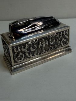 Vintage Sterling Silver 925 Lighter Holder Ronson Varaflame Made in England