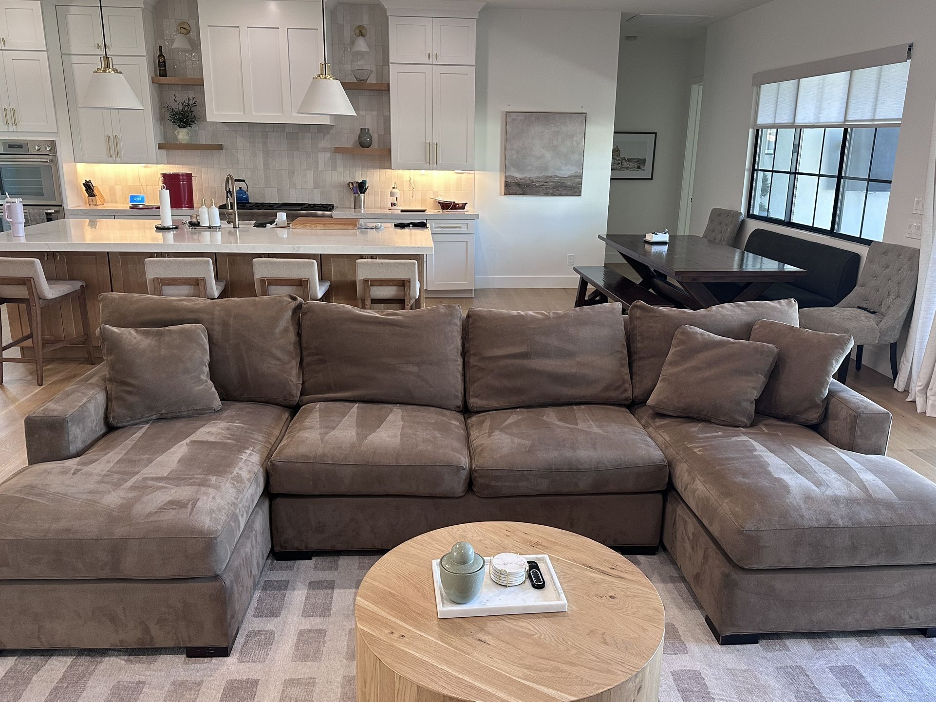 Crate & Barrel Axis Sectional