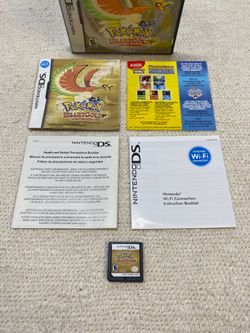 Pokémon Heart Gold (Nintendo DS) CIB Complete W/ Manual