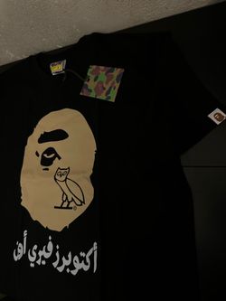 BAPE x OVO Collaboration Black T-Shirt