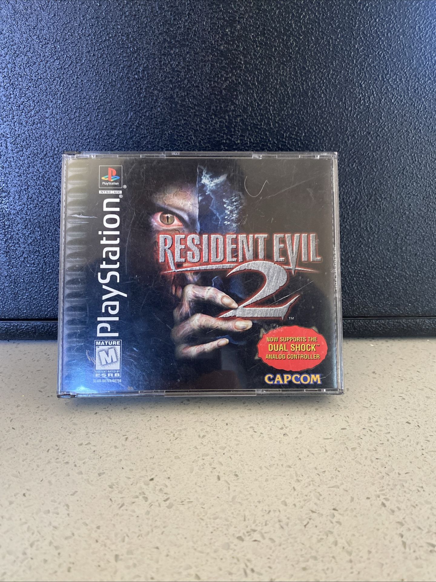 PlayStation 1 PS1 Resident Evil 2 Plus Leon Capcom in Original Case