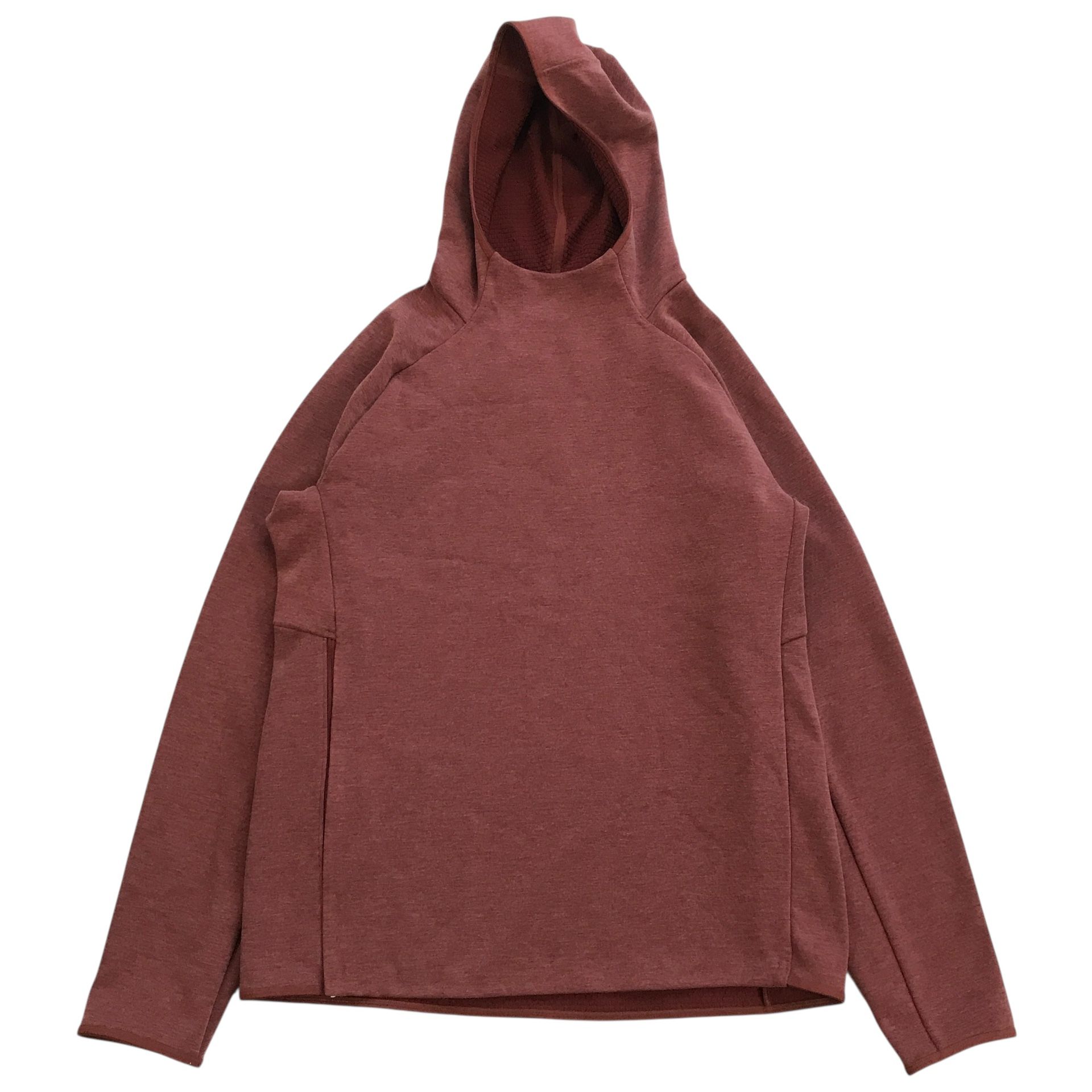 Lululemon GridLiner Fleece Hoodie Mens Medium M  Pullover Sweatshirt Zip Pocket