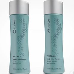 2 Pack Nu Skin Nuskin ageLOC Nutriol Scalp Hair Shampoo 6.7fl oz 200 ml X2 (New)