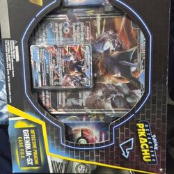 Pokemon Detective Pikachu Greninja GX Special Case File