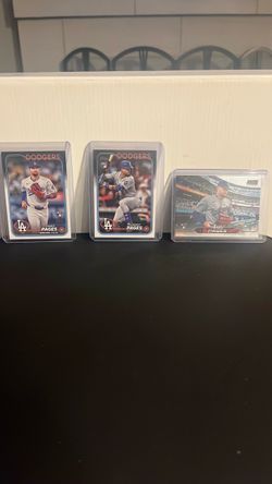 Andy Pages LA Dodgers Rookie Baseball Card Lot
