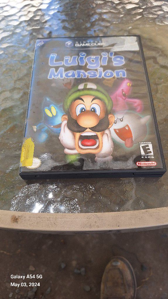 Game Cube Luigi Mansion