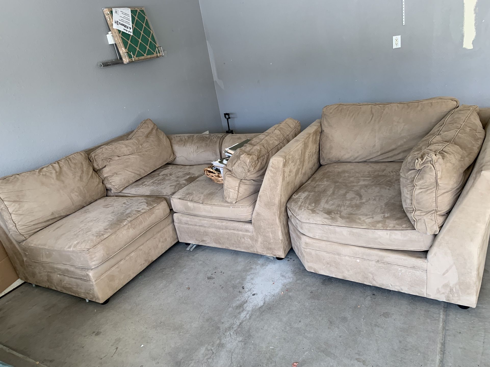 Free Pottery Barn Sectional