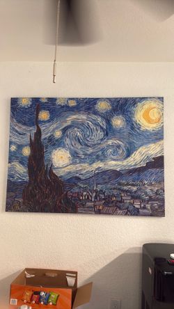 Start night replica painting