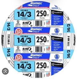 250’ Roll Of 14-3 Romex