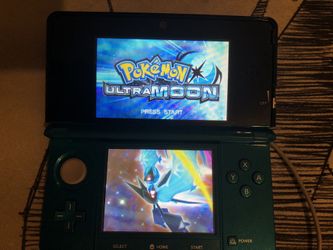 Nintendo 3DS (Aqua Blue) With Charger