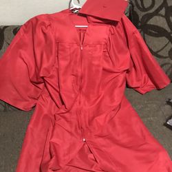 Red Cap And Gown