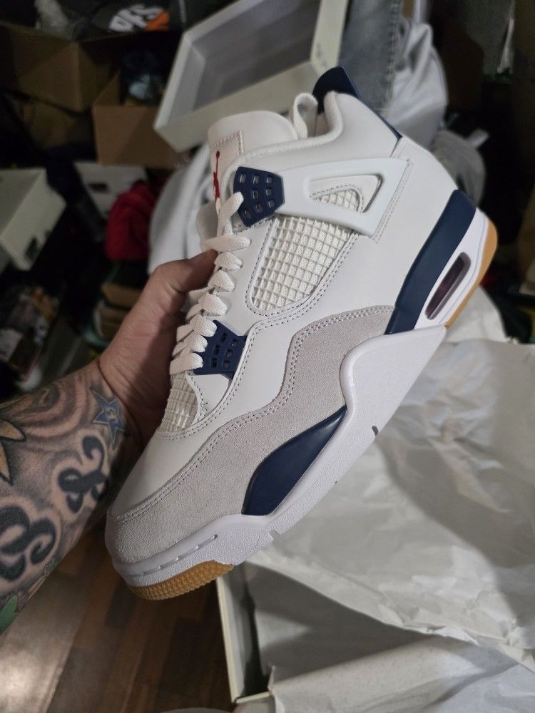 Air Jordan 4 Sb Navy 