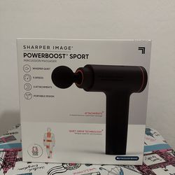 NEW Sharper Image Powerboost Deep Tissue Body Massager 5 speed