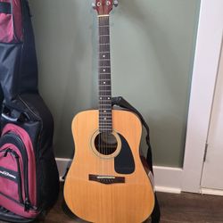 Used Fender DG11 Acoustic Guitar With Case