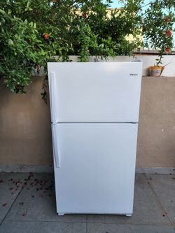 Whirlpool Refrigerator 21cu ft 33x31x66🚨👍3 MONTHS WARRANTY