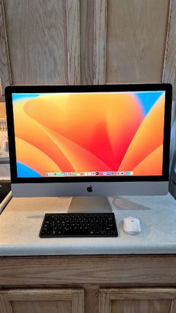 27" 5K iMac i5 16gb ram 512gb ssd Office 365 Photoshop Ventura