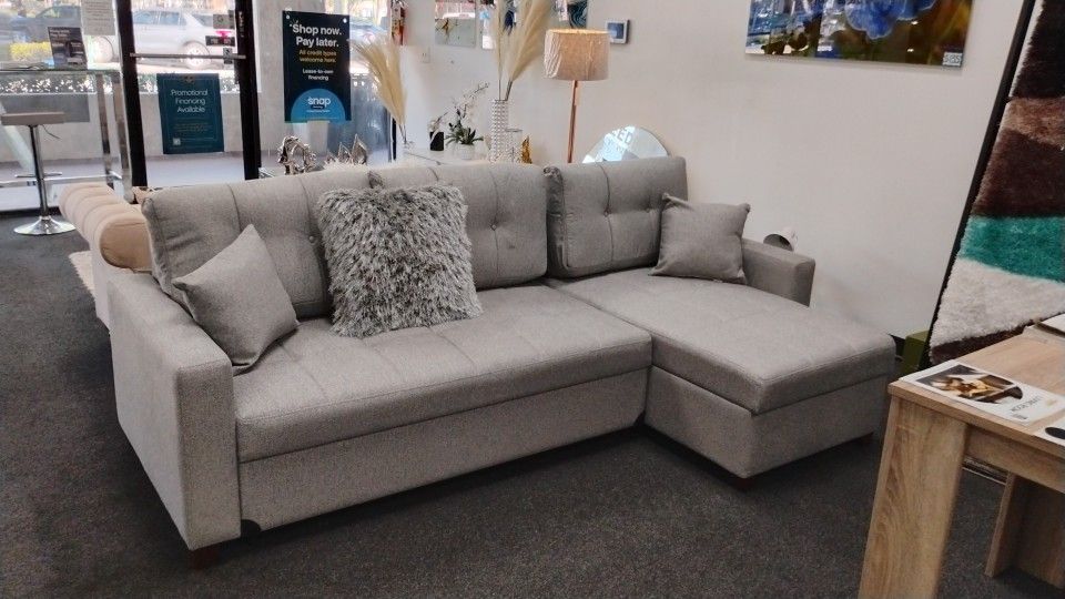 Gray Sectional Sofa - $899
