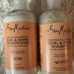 2/$10 Shea Moisture Shampoo & Conditioner 