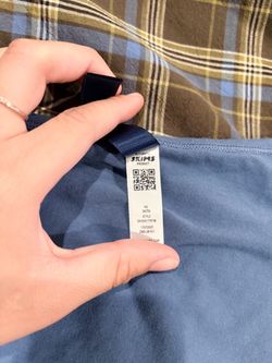 SKIMS Blue Stretch Top