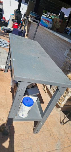 Work table .adjustable very heavy duty